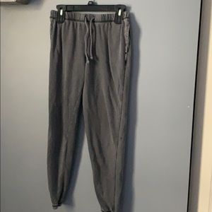 Grey sweatpants